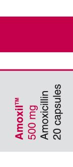 Amoxil Gélules 500mg*